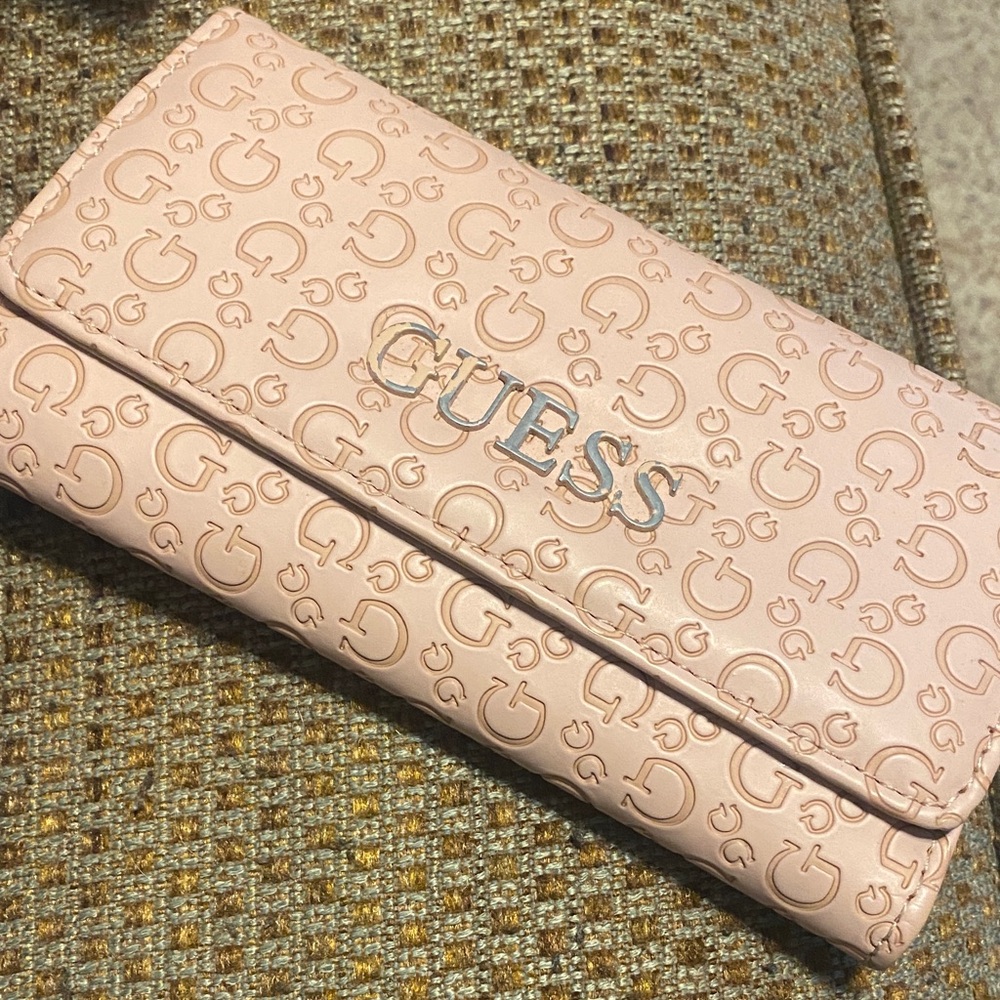 Guess Blush Embossed Women's Wallet